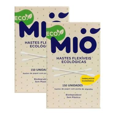 Imagem de Haste Flexível Mió Ecológica 150 Unidades | Kit com duas unidades