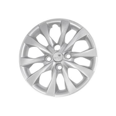 Imagem de Calota Grid Aro 14P 293Cb Prata Mobi 2021 - GRID CALOTAS