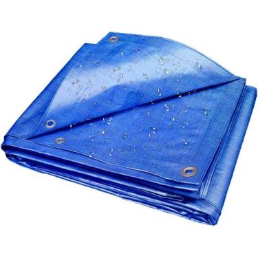 Imagem de Lona polietileno azul shoplonas100 estoque - 7x5