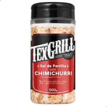 Imagem de Sal de Parrilha Parrilla de Chimichurri Texgrill Pote 500g Para Churra
