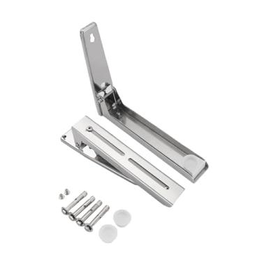 Imagem de AFXGUSD Suporte de Montagem para Forno de Micro-ondas de Alta Qualidade, Design Simples para Uso Doméstico, Prata