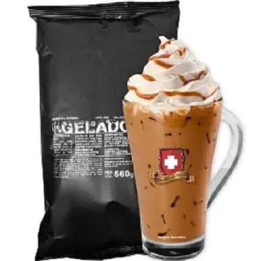 Imagem de PREPARADO EM PÓ PARA CAFÉ GELADO - SUISSE - Pacote de 560G.