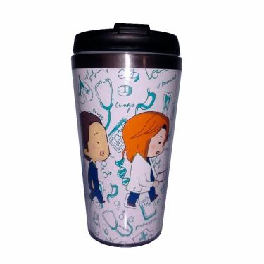 Imagem de Copo Termico Personalizado Greys Anatomy