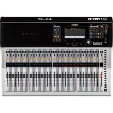 Imagem de Mesa de Som Yamaha TF5 Digital 48 Canais Bivolt Preta/Prata F002