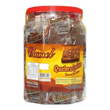 Imagem de Doce Quebra-Queixo Embalado c/20 - Clamel
