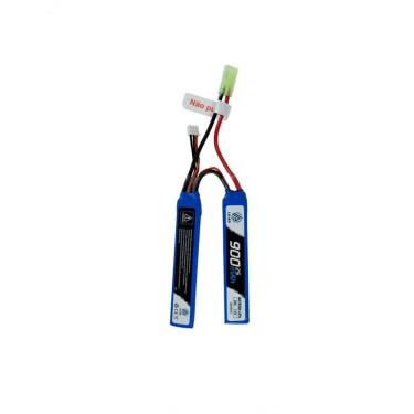 Imagem de Bateria Lipo Ultra Airsoft 7.4v 2s 2packs 900mah 20c-40c Leão