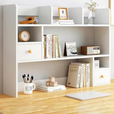 Imagem de Prateleiras De Mesa Para Cima Da Mesa, Organizador De Prateleiras De Escritório Para Mesa, Gaiola De Mesa De Dormitório, Unidade De Prateleiras De Mesa, Gaiol, B2-83 * 17 * 80cm/32.7 * 6.7 * 31.5in