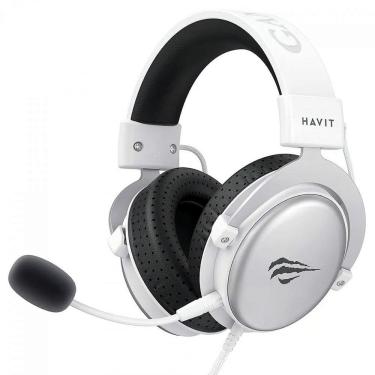 Imagem de Headset Gamer Havit H2015D, 3.5mm, Drivers de 50mm, Branco