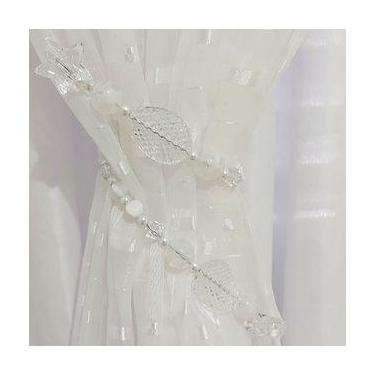 Imagem de Abraçadeira de cortina em pedraria Prendedor para cortina - Keharmonia