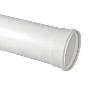 Imagem de Cano Tubo Pvc Esgoto Branco 100mm 1 Metro Hidráulico - FORTLEV