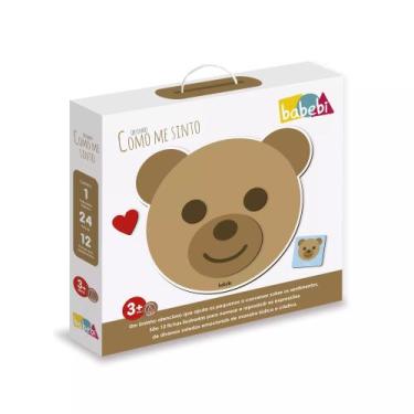 Imagem de COMO ME SINTO - URSINHO  - Brinquedo Educativo  Pedagógico - BABEBI