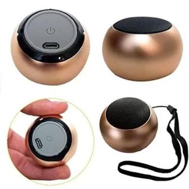 Imagem de Caixa Som bluetooth musica mini potente BOLINHA CORES - Markelk