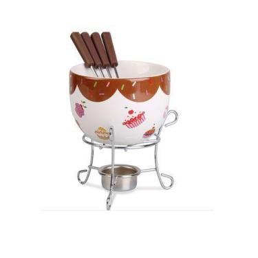 Imagem de Conjunto Para Fondue 6 Peças Cupcake Brinox