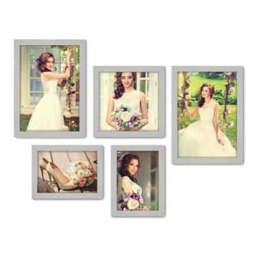 Imagem de Kit Com 5 Quadros Decorativos - Noiva - Salão de Beleza - 222kq01b - A