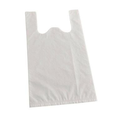 Imagem de Sacola Uzzi Branca Economica 30x38 Suporta 2kg - Embalagem com 1000 Unidades