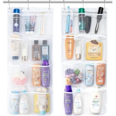 Imagem de Shower Caddy Lifewit Mesh, 9 bolsos, pendurados em branco, grande, pac