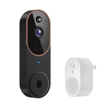 Imagem de Câmera de campainha de vídeo sem fio GridTera 1080p com carrilhão