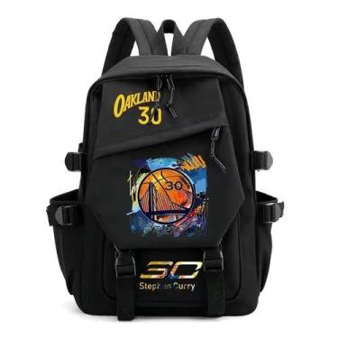 Imagem de Mochila SANMU Auckland Stephen Curry NBA Star Pattern