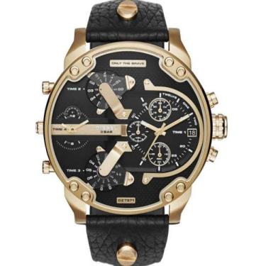 Imagem de Relógio Masculino Diesel Dz7371 Mr. Daddy Couro - Majestoso Joias e Ac