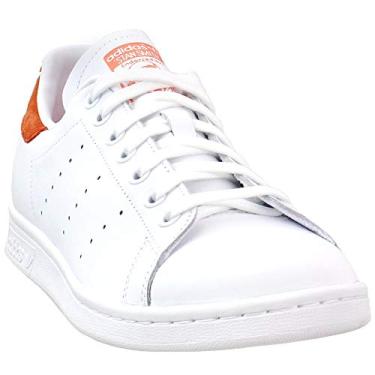 Imagem de Tênis masculino Adidas Originals Stan Smith de couro, Footwear White / Semi Coral, 7.5