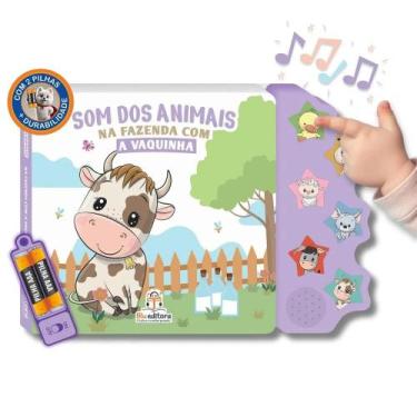 Imagem de Som dos animais - na fazenda com a vaquinha - Blu Editora, 3