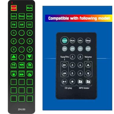 Imagem de Controle remoto de substituição para CD do sistema de alto-falantes Boston Acoustics MicroSystem