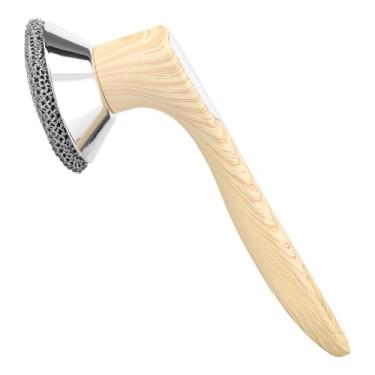 Imagem de ZLHETWT Limpador de ferro fundido, esfregão de cota de corrente, esfregão de ferro fundido com alça longa de silicone, limpador de frigideira, escova de ferro fundido multiuso para limpar frigideiras