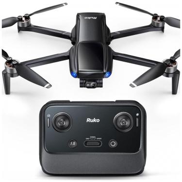 Imagem de Ruko U11MINI 4K: Drone de bolso com câmera para adultos, fotos de 8K e vídeos de 4K a 30fps, gimbal de 3 eixos, transmissão digital FPV
