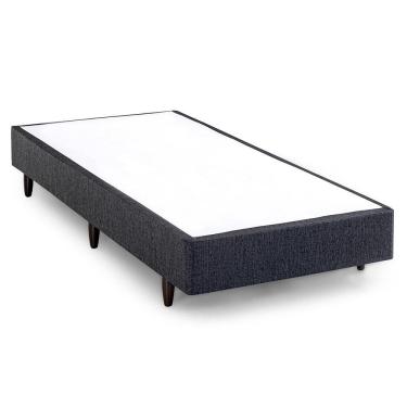 Imagem de Base Cama Box Solteiro Herval Forli 20x79x198 cm, Cinza