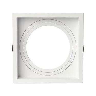 Imagem de Embutido Recuado AR111 Quadrado 1xGU10 Branco Moon