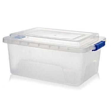 Imagem de Caixa Organizadora 8 Litros Tampa Com Travas - 110331