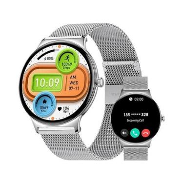 Imagem de Relógio Inteligente Ultra Fino Para Mulheres 1.43 AMOLED Monitor De Fi