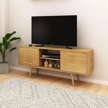 Imagem de Rack para TV até 42 polegadas Tecno Mobili R1464, Amêndoa