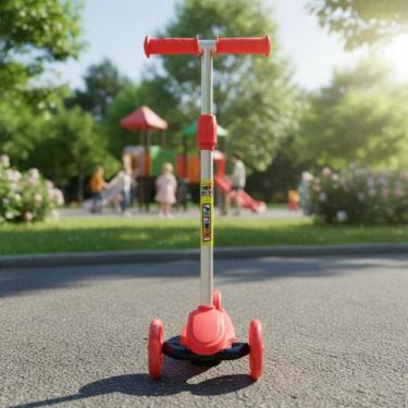 Imagem de Patinete Infantil 3 Rodas ToyMix Para Menino E Menina Diversão Criança