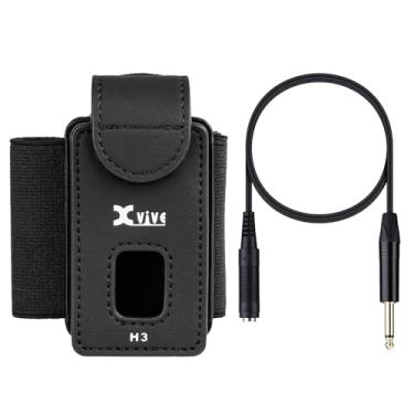 Imagem de Suporte de transmissor H3 para sistemas sem fio de guitarra A58 e P58, com adaptador TS macho de ¼" para fêmea TS de ¼"