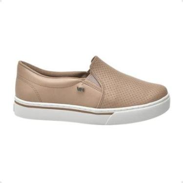 Imagem de Tênis Moda Feminino Slip On Via Marte Marrom Claro-Feminino
