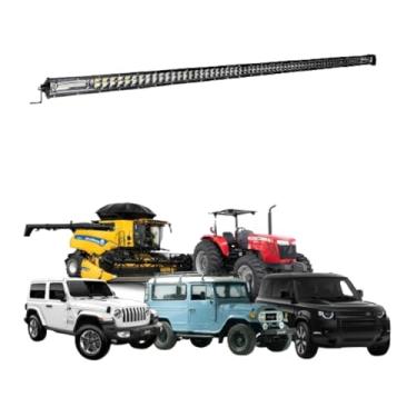 Imagem de Barra De Led Dual Color Strobo Slim 480w 8d 50 127cm