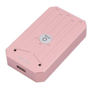 Imagem de Zopsc Microfone USB, Redução de Ruído, Microfone Omnidirecional de 2 Canais e 360 ​​° Com Amostragem de 192 KHz, Cancelamento de Ruído AI, Base Magnética, para Jogos de Gravação de (Rose Gold)