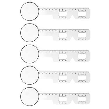 Imagem de Generic Régua PD, 5pcs Boa Cobertura Medidor de Distância Pupilar Alta Precisão para óculos