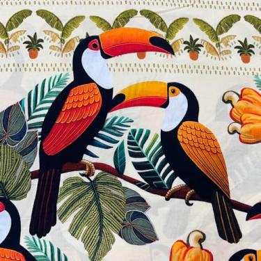 Imagem de Tecido Viscose Estilo FARM para confecção de Vestidos