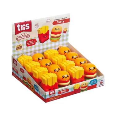 Imagem de Apontador com Depósito e Borracha Tasty Holic Lanchinhos - Tris