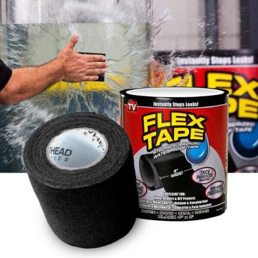 Imagem de Fita Adesiva Para Reparos Flex Tape Black