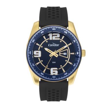 Imagem de Relógio Condor Masculino Ref: Co2115nbj/5a Esportivo Dourado