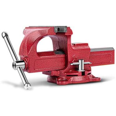Imagem de Ferro dúctil Bench Vise Forward 1304 de 10 cm com bigorna e base girat