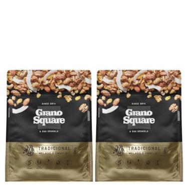 Imagem de Kit 2 Granola Premium Tradicional Grano Square 400g