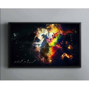 Imagem de Quadro Decorativo Banda PinK Floyd Bar Rock Tela Canvas Premium Salas 