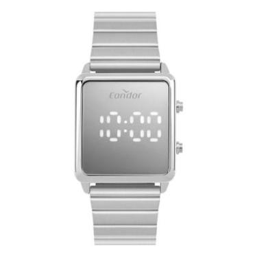 Imagem de Relógio Condor Feminino Digital Prata - COMD1202AJZ/4K-Feminino