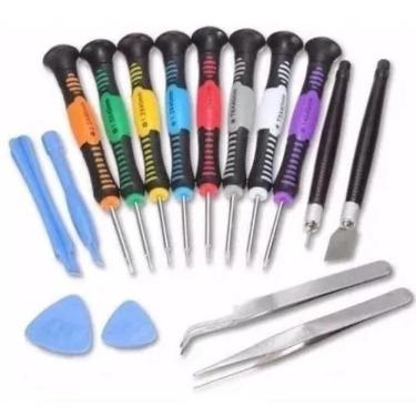 Imagem de Kit Chaves Ferramenta 16 Peças Abrir Celular Precisão