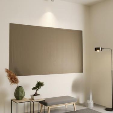 Imagem de Cortina Painel Blackout Com - InstalaçãO FáCil Para Sala, Quarto, Cozinha E EscritóRio(AVELA,135X175)