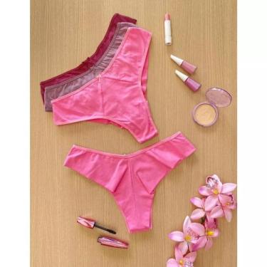 Imagem de Calcinha de Cotton Fio Duplo - KIT com 10 - VESTE+, P